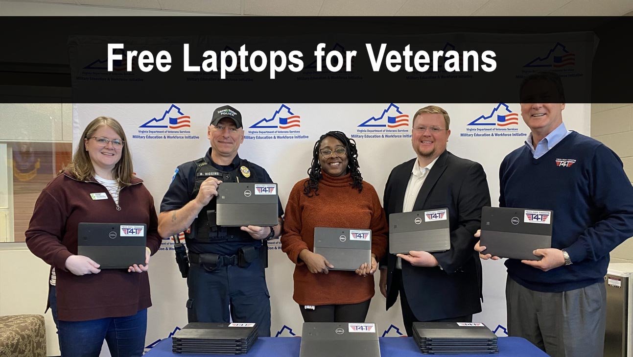 Free Laptops for Veterans
